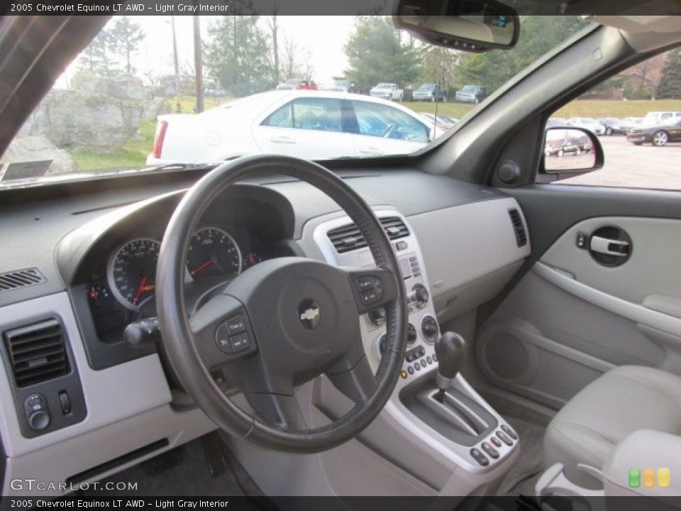 Light Gray Interior Steering Wheel for the 2005 Chevrolet Equinox LT AWD #60706009
