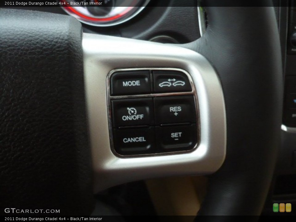 Black/Tan Interior Controls for the 2011 Dodge Durango Citadel 4x4 #60710566