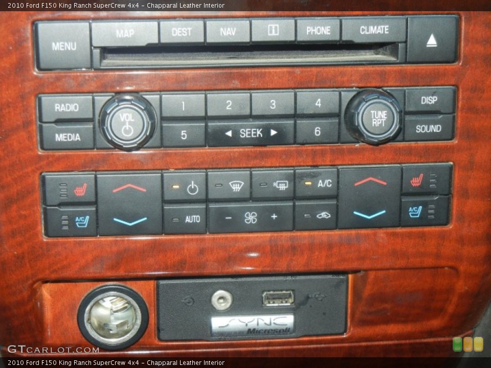 Chapparal Leather Interior Controls for the 2010 Ford F150 King Ranch SuperCrew 4x4 #60711049