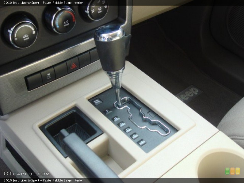 Pastel Pebble Beige Interior Transmission for the 2010 Jeep Liberty Sport #60713422