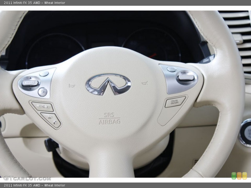 Wheat Interior Controls for the 2011 Infiniti FX 35 AWD #60716732