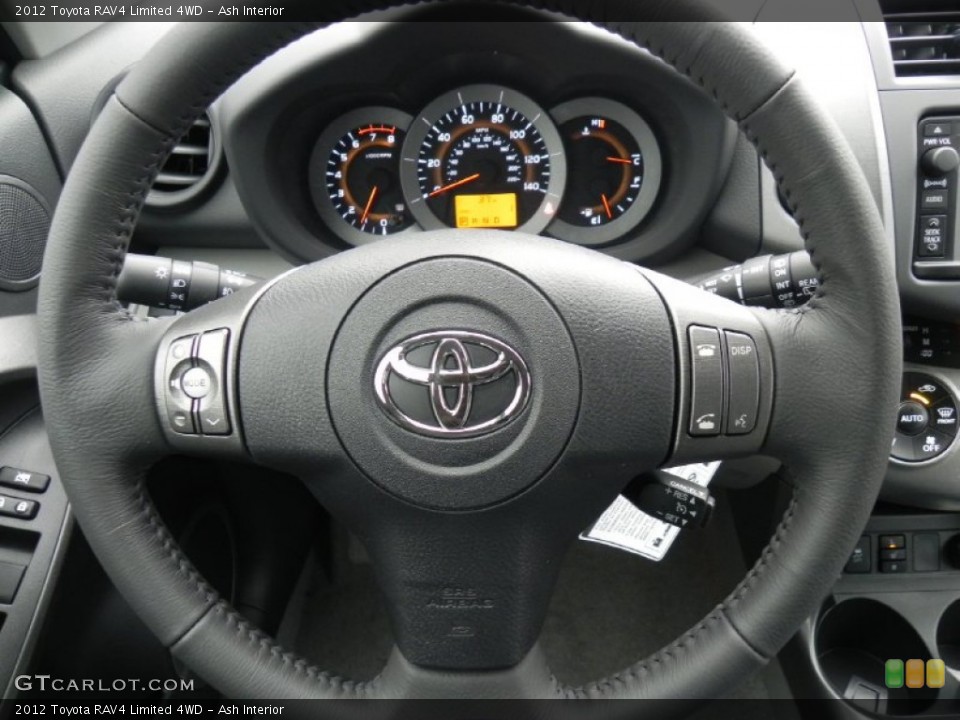 Ash Interior Steering Wheel for the 2012 Toyota RAV4 Limited 4WD #60718075