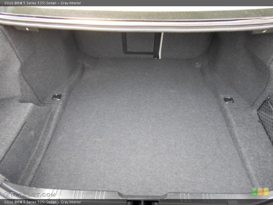 Gray Interior Trunk for the 2010 BMW 5 Series 535i Sedan #60718141