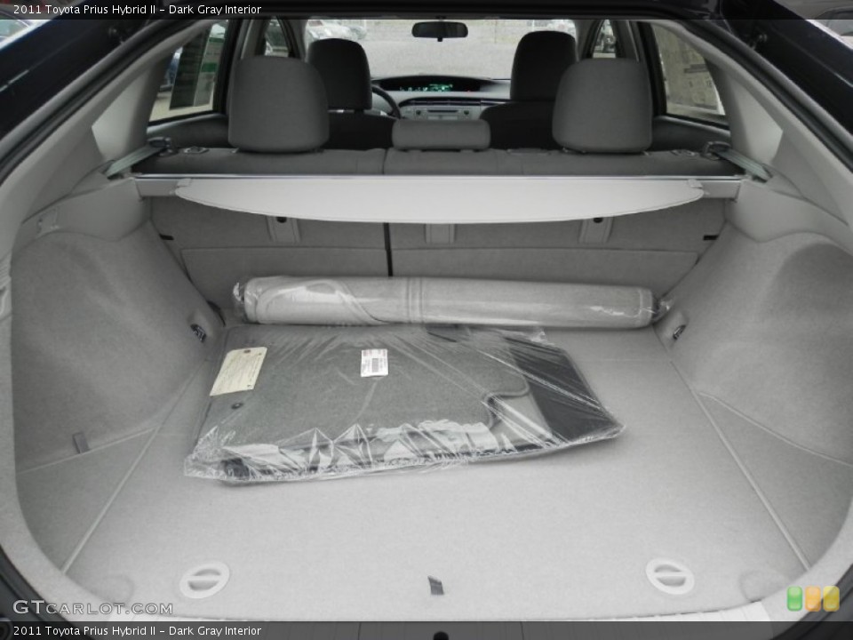 Dark Gray Interior Trunk for the 2011 Toyota Prius Hybrid II #60718868