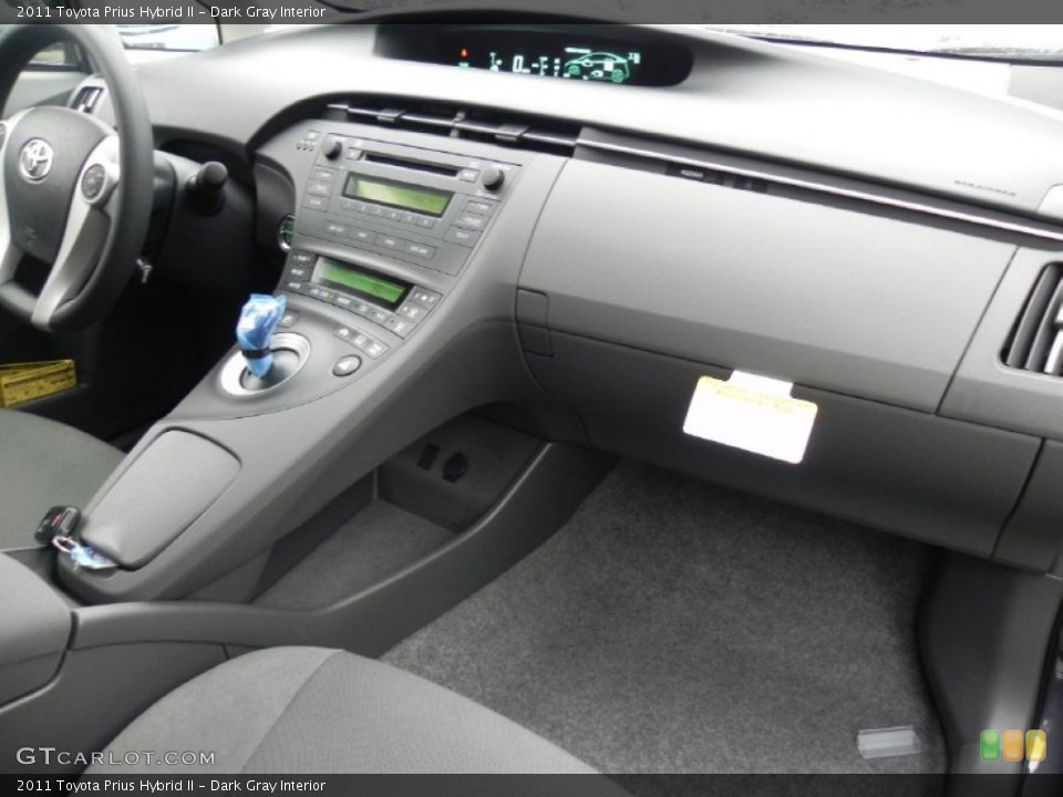 Dark Gray Interior Dashboard for the 2011 Toyota Prius Hybrid II #60718878