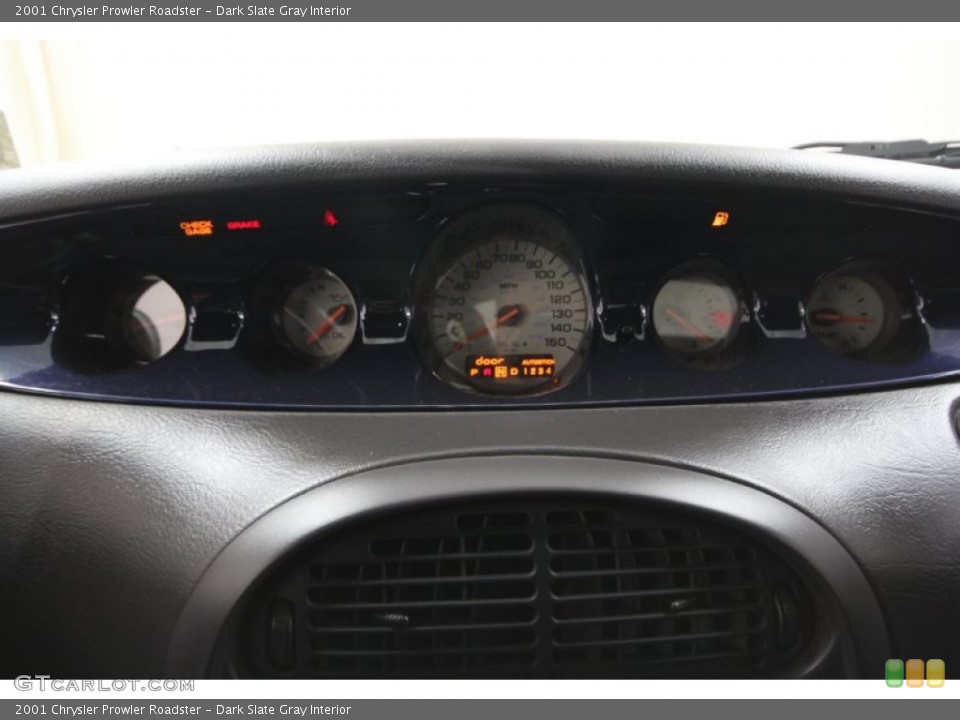 Dark Slate Gray Interior Gauges for the 2001 Chrysler Prowler Roadster #60719179