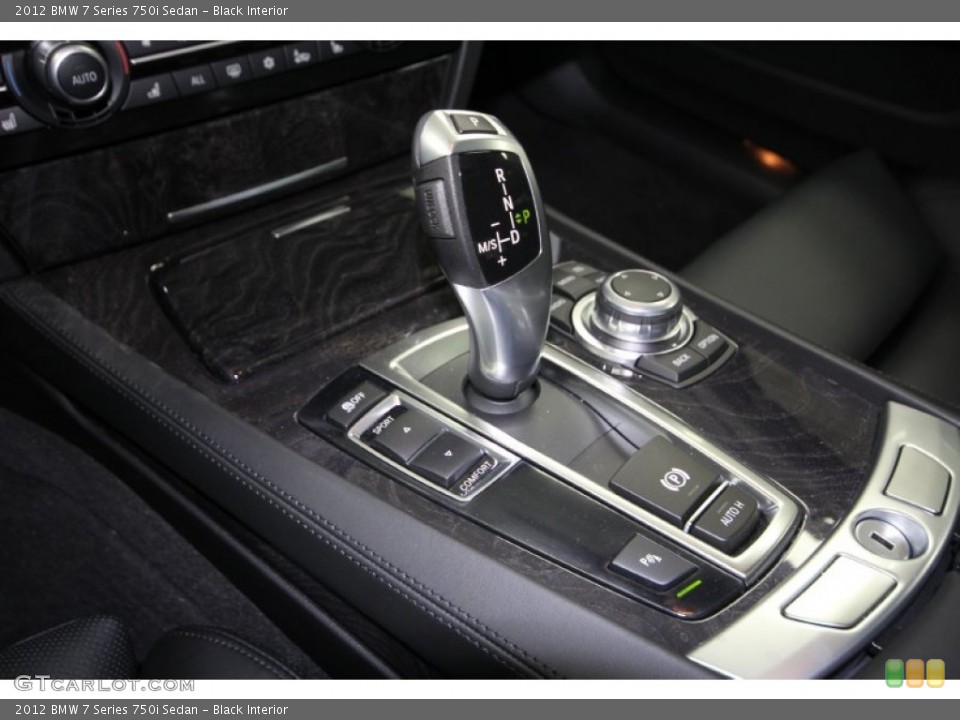 Black Interior Transmission for the 2012 BMW 7 Series 750i Sedan #60722344