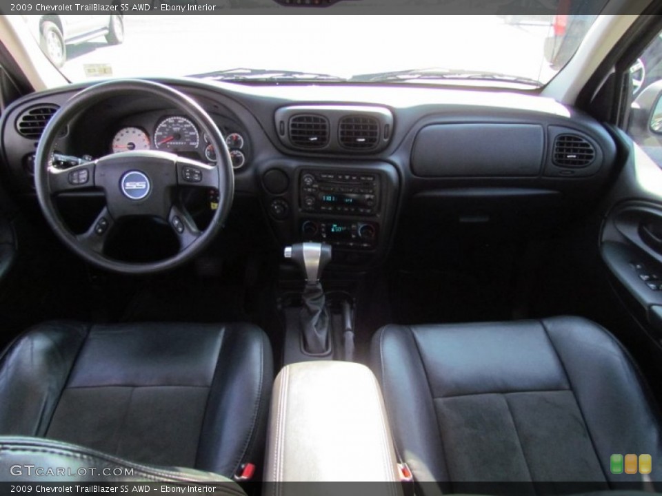 Ebony Interior Dashboard for the 2009 Chevrolet TrailBlazer SS AWD #60722410