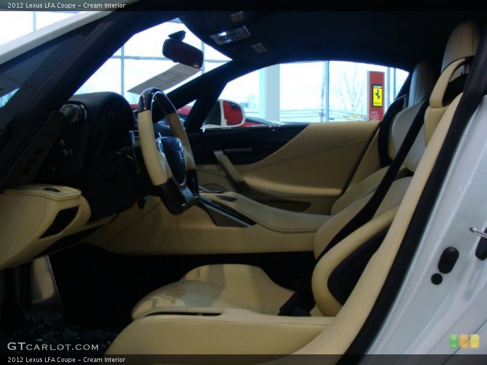 Cream Interior Photo for the 2012 Lexus LFA Coupe #60723895