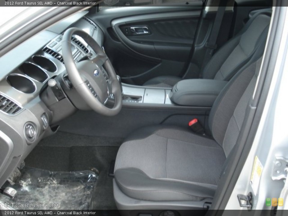 Charcoal Black Interior Photo for the 2012 Ford Taurus SEL AWD #60726349