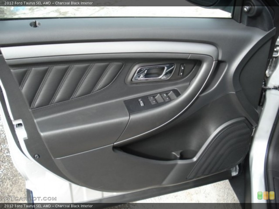 Charcoal Black Interior Door Panel for the 2012 Ford Taurus SEL AWD #60726358