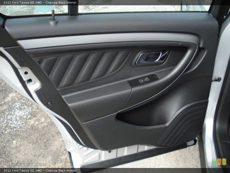 Charcoal Black Interior Door Panel for the 2012 Ford Taurus SEL AWD #60726373