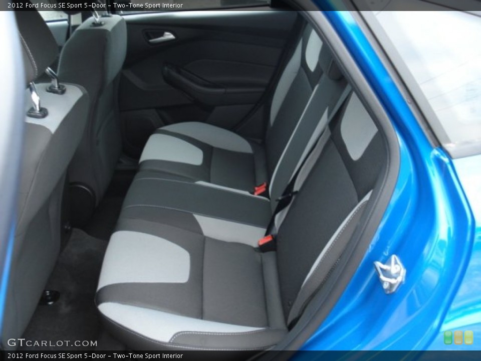 Two-Tone Sport Interior Rear Seat for the 2012 Ford Focus SE Sport 5-Door #60727193