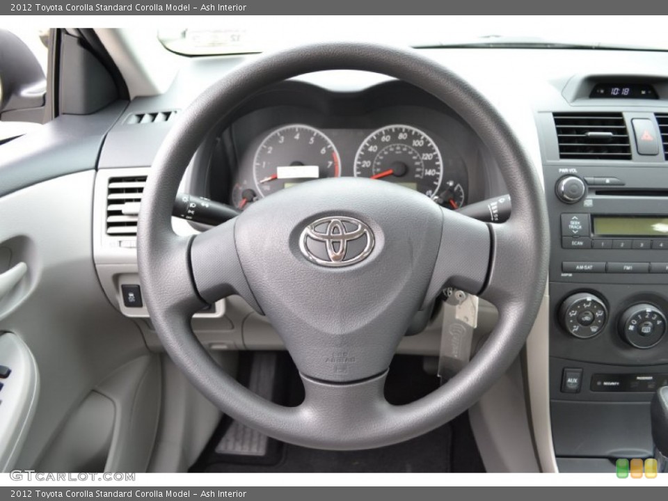 Ash Interior Steering Wheel for the 2012 Toyota Corolla  #60728092