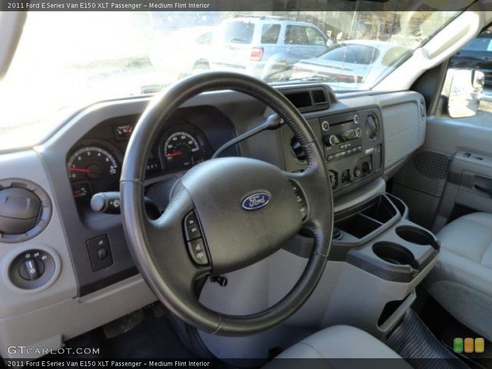 Medium Flint Interior Dashboard for the 2011 Ford E Series Van E150 XLT Passenger #60728704