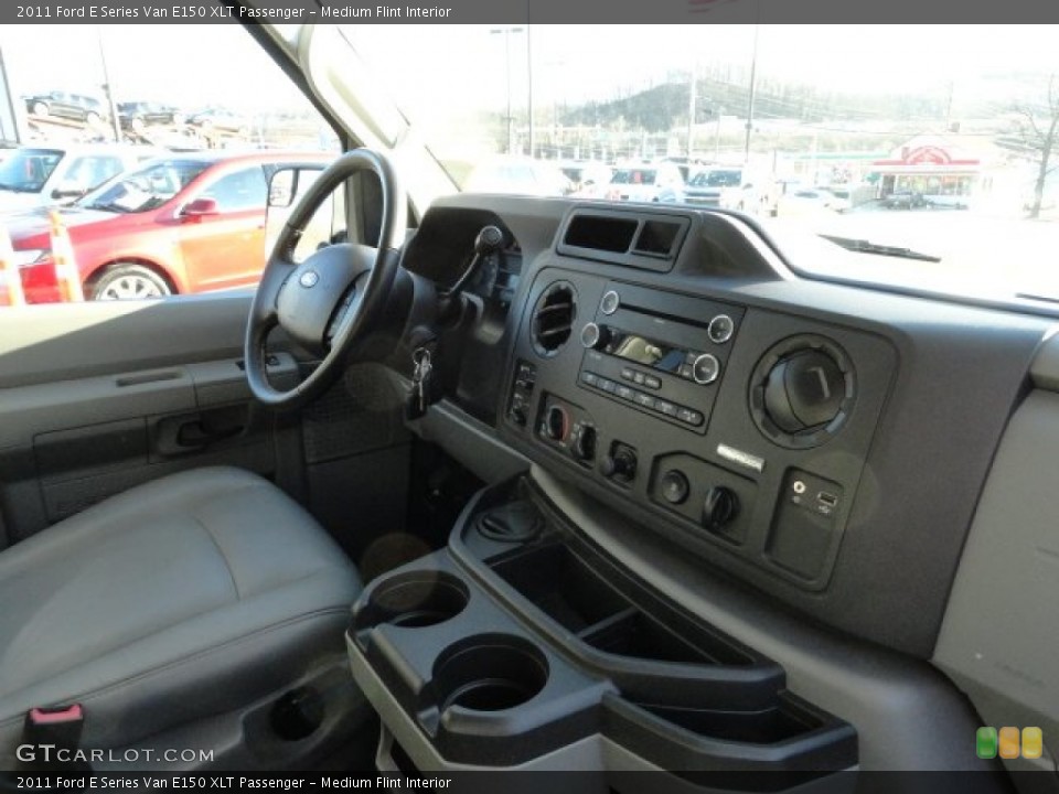 Medium Flint Interior Dashboard for the 2011 Ford E Series Van E150 XLT Passenger #60728737