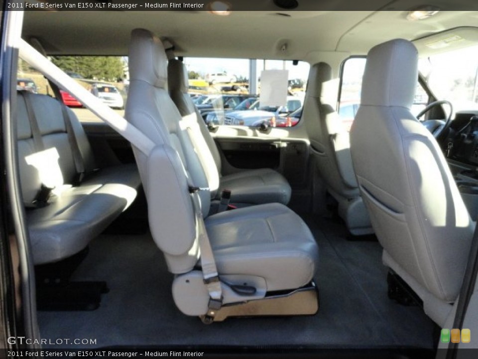 Medium Flint Interior Photo for the 2011 Ford E Series Van E150 XLT Passenger #60728746