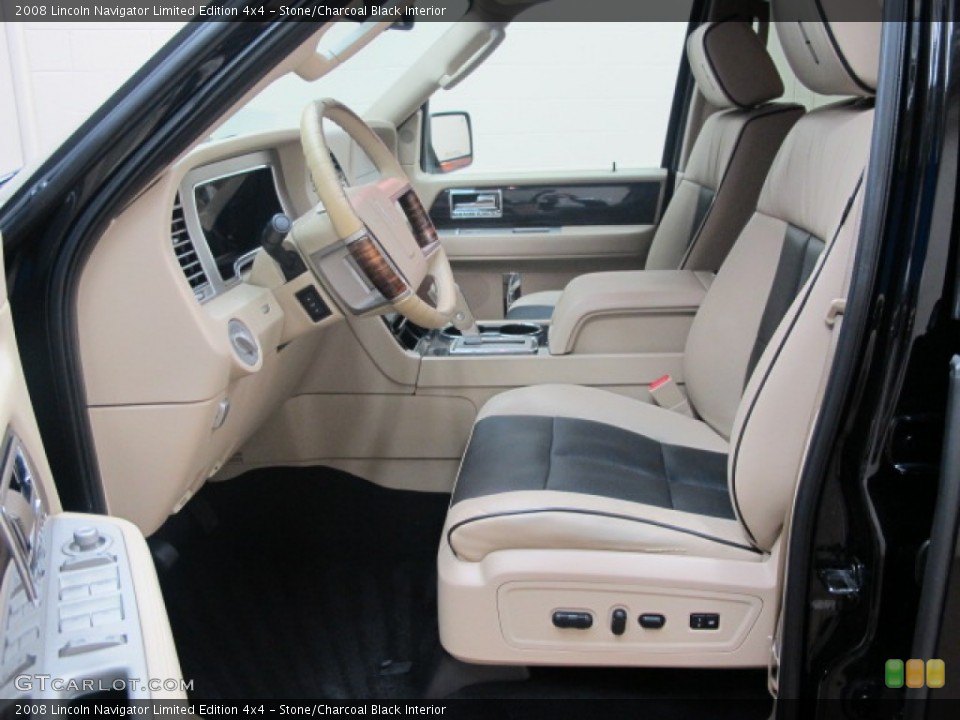 Stone/Charcoal Black Interior Photo for the 2008 Lincoln Navigator Limited Edition 4x4 #60733051