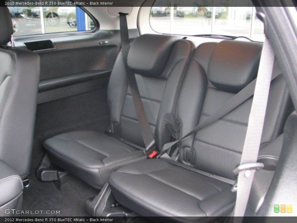 Black 2012 Mercedes-Benz R Interiors