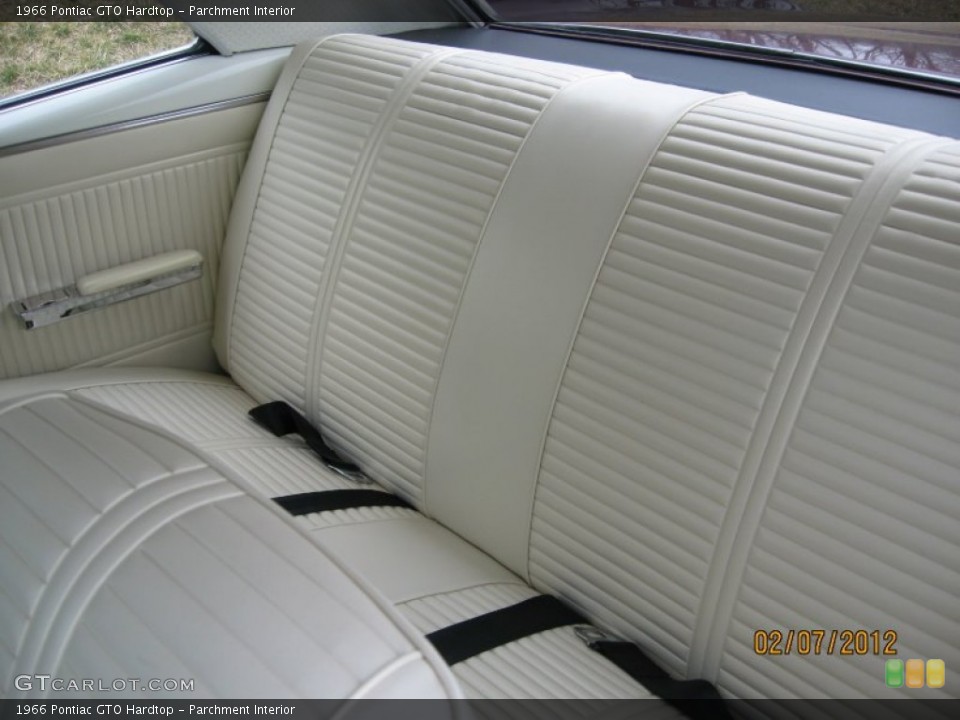 Parchment 1966 Pontiac GTO Interiors