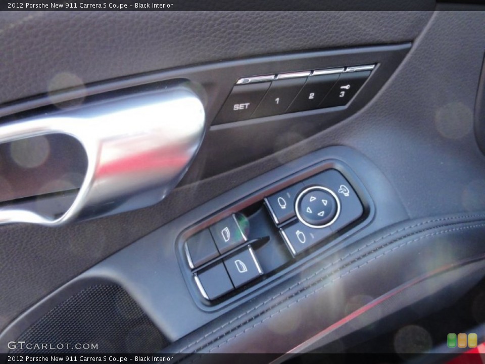 Black Interior Controls for the 2012 Porsche New 911 Carrera S Coupe #60737659
