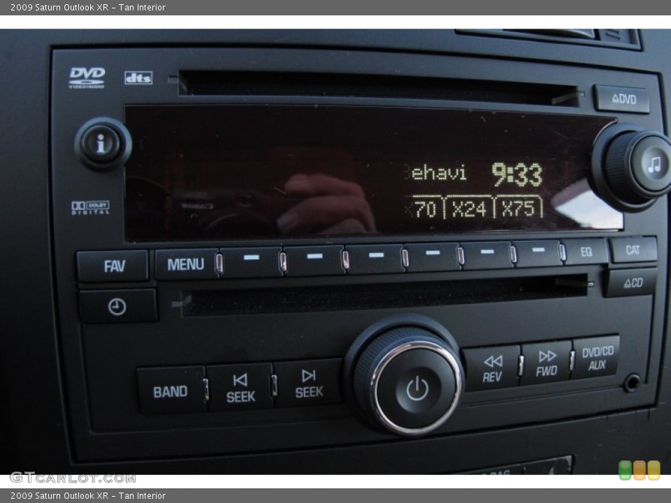 Tan Interior Audio System for the 2009 Saturn Outlook XR #60738167