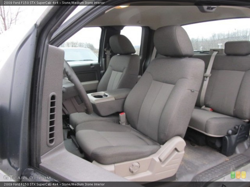 Stone/Medium Stone Interior Photo for the 2009 Ford F150 STX SuperCab 4x4 #60738866
