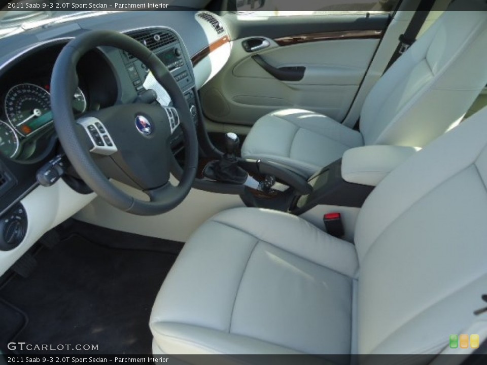 Parchment Interior Photo for the 2011 Saab 9-3 2.0T Sport Sedan #60739899