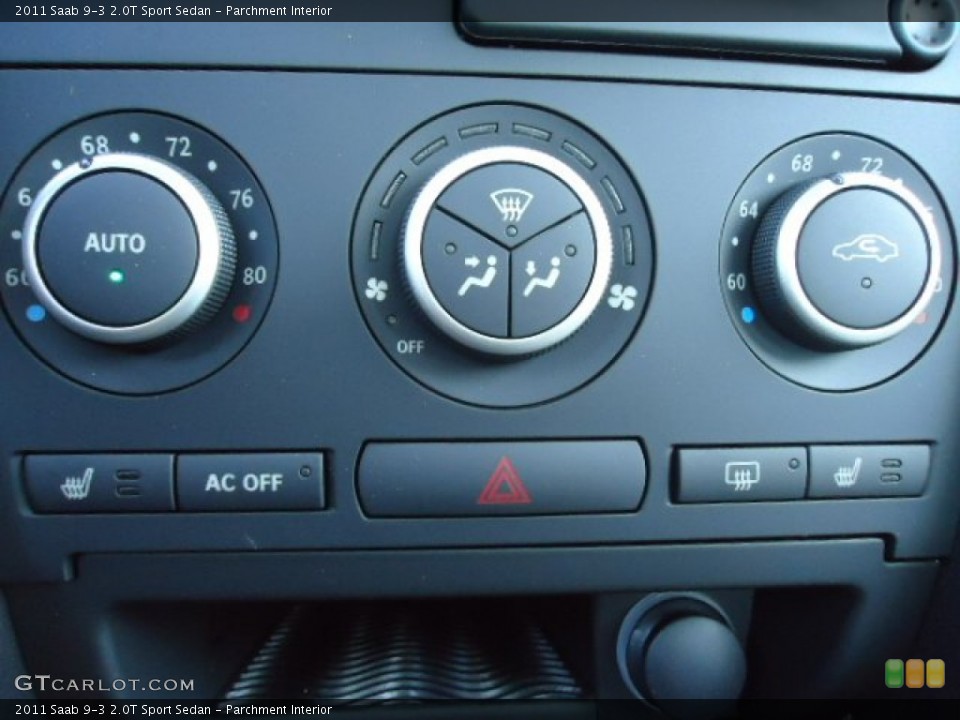 Parchment Interior Controls for the 2011 Saab 9-3 2.0T Sport Sedan #60739967