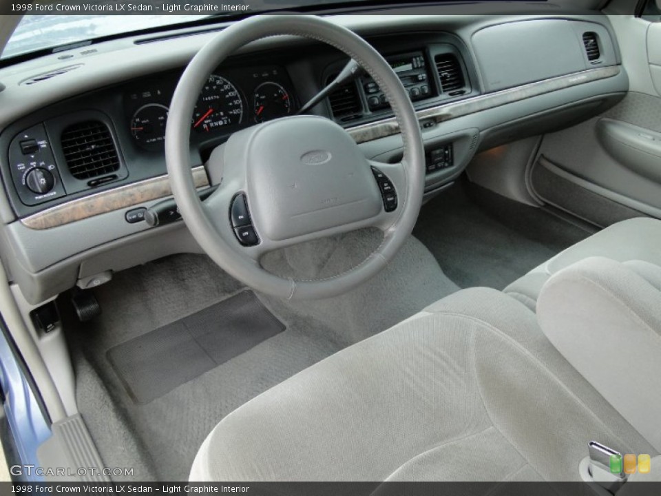Light Graphite Interior Prime Interior for the 1998 Ford Crown Victoria LX Sedan #60741224