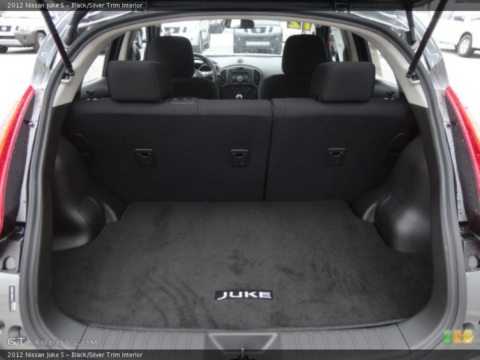 Black/Silver Trim Interior Trunk for the 2012 Nissan Juke S #60742685