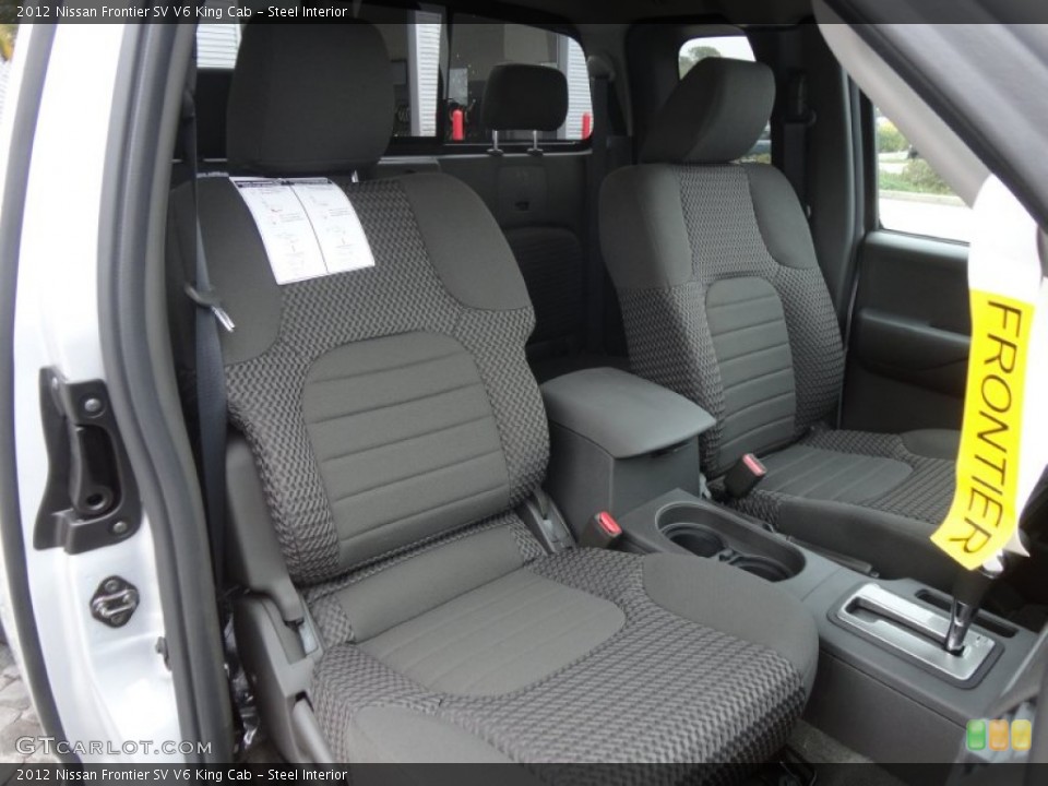 Steel Interior Photo for the 2012 Nissan Frontier SV V6 King Cab #60743066