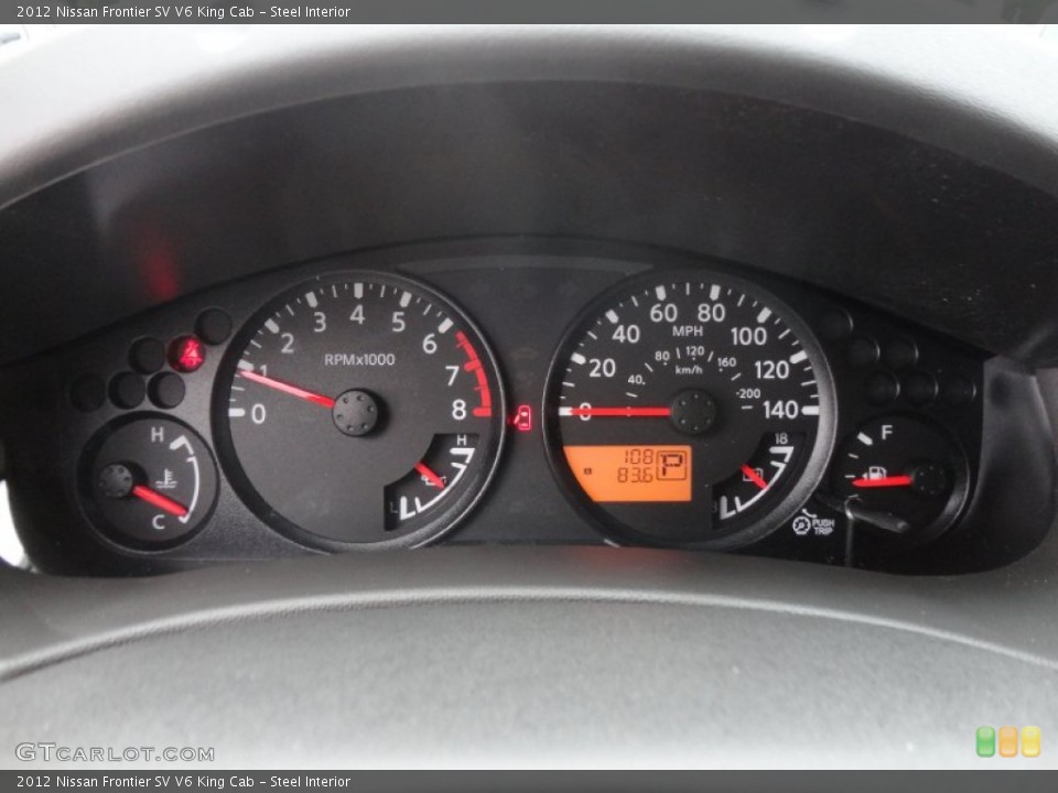 Steel Interior Gauges for the 2012 Nissan Frontier SV V6 King Cab #60743108
