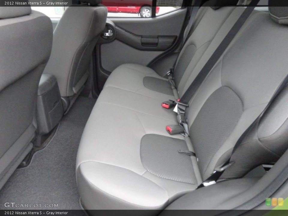 Gray Interior Rear Seat for the 2012 Nissan Xterra S #60743366