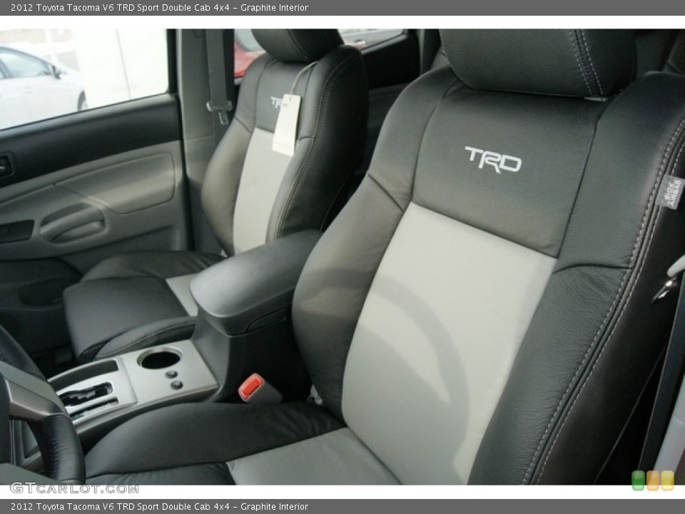Graphite Interior Photo for the 2012 Toyota Tacoma V6 TRD Sport Double Cab 4x4 #60744602