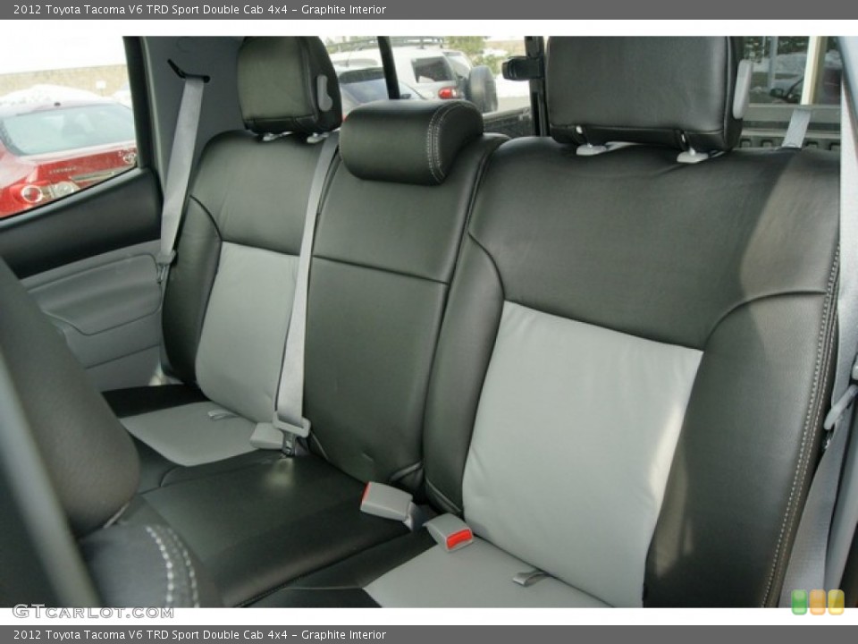 Graphite Interior Photo for the 2012 Toyota Tacoma V6 TRD Sport Double Cab 4x4 #60744620