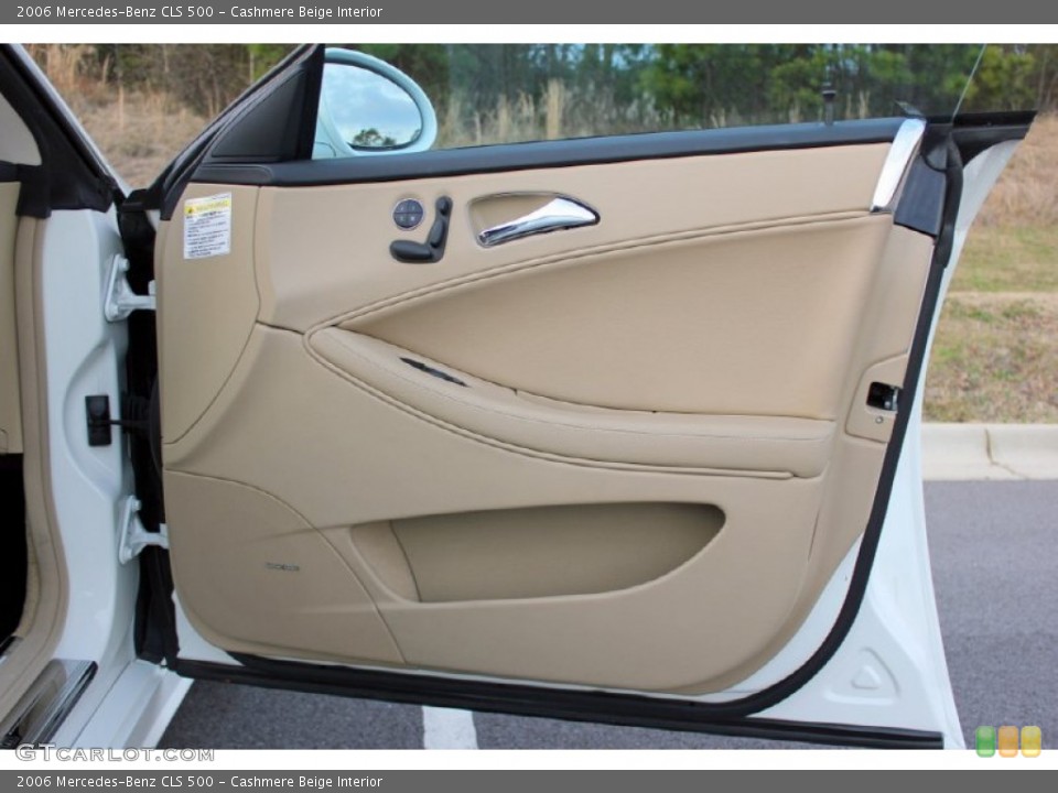 Cashmere Beige Interior Door Panel for the 2006 Mercedes-Benz CLS 500 #60744893