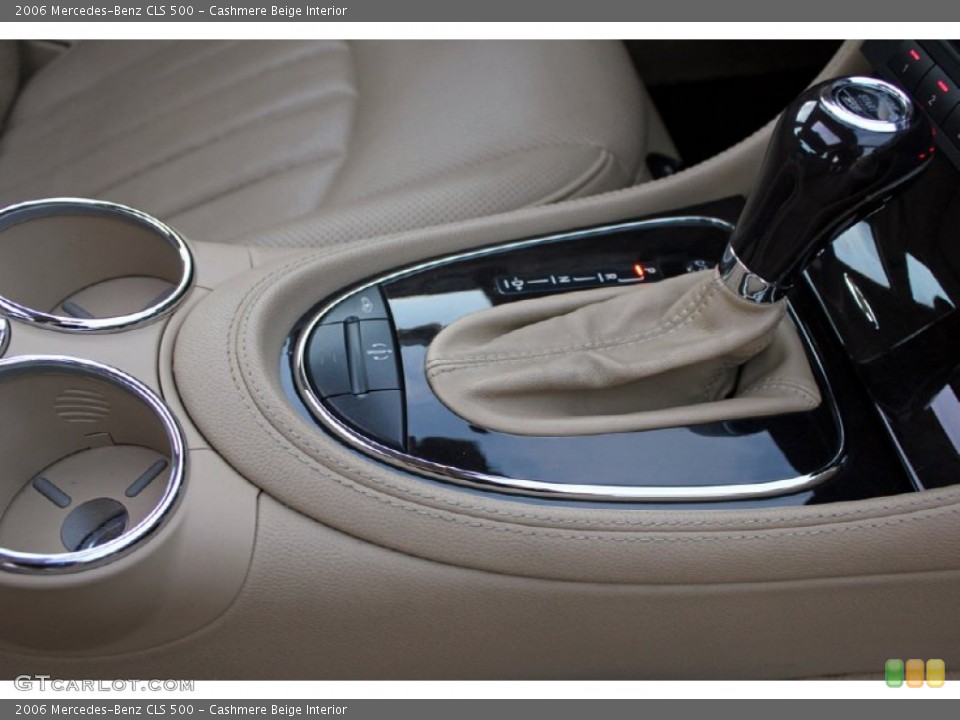 Cashmere Beige Interior Transmission for the 2006 Mercedes-Benz CLS 500 #60744977