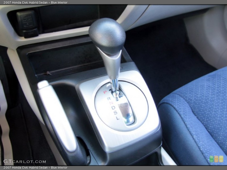 Blue Interior Transmission for the 2007 Honda Civic Hybrid Sedan #60746931