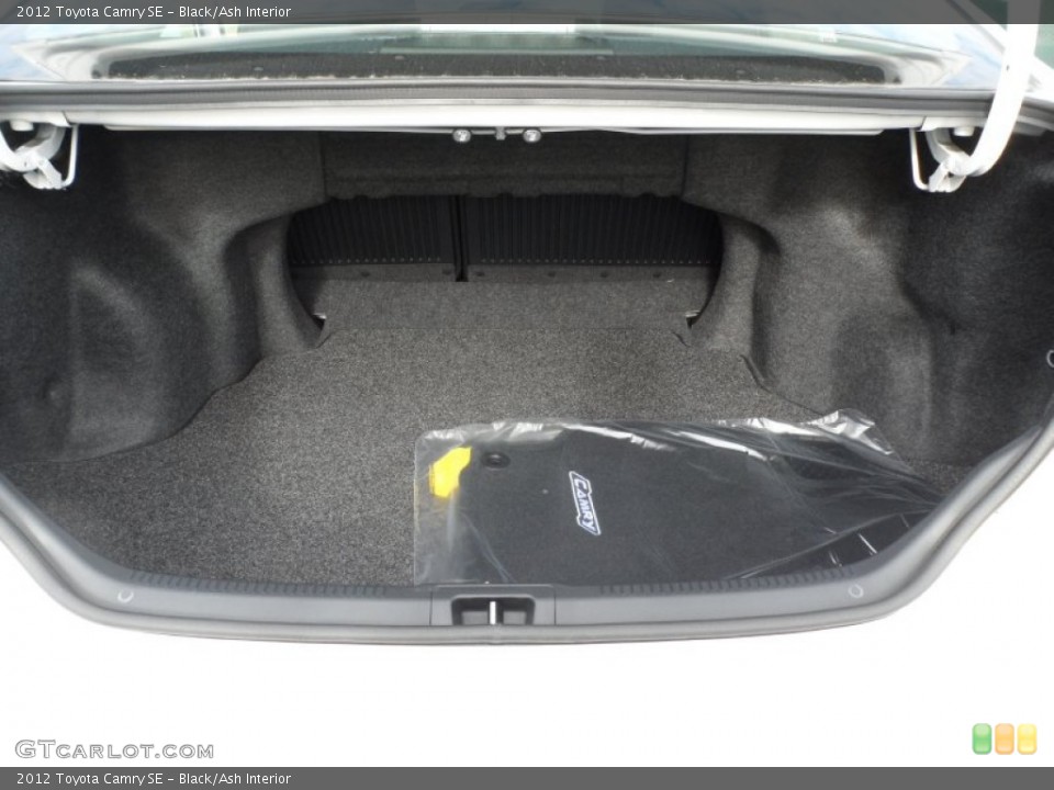 Black/Ash Interior Trunk for the 2012 Toyota Camry SE #60747035