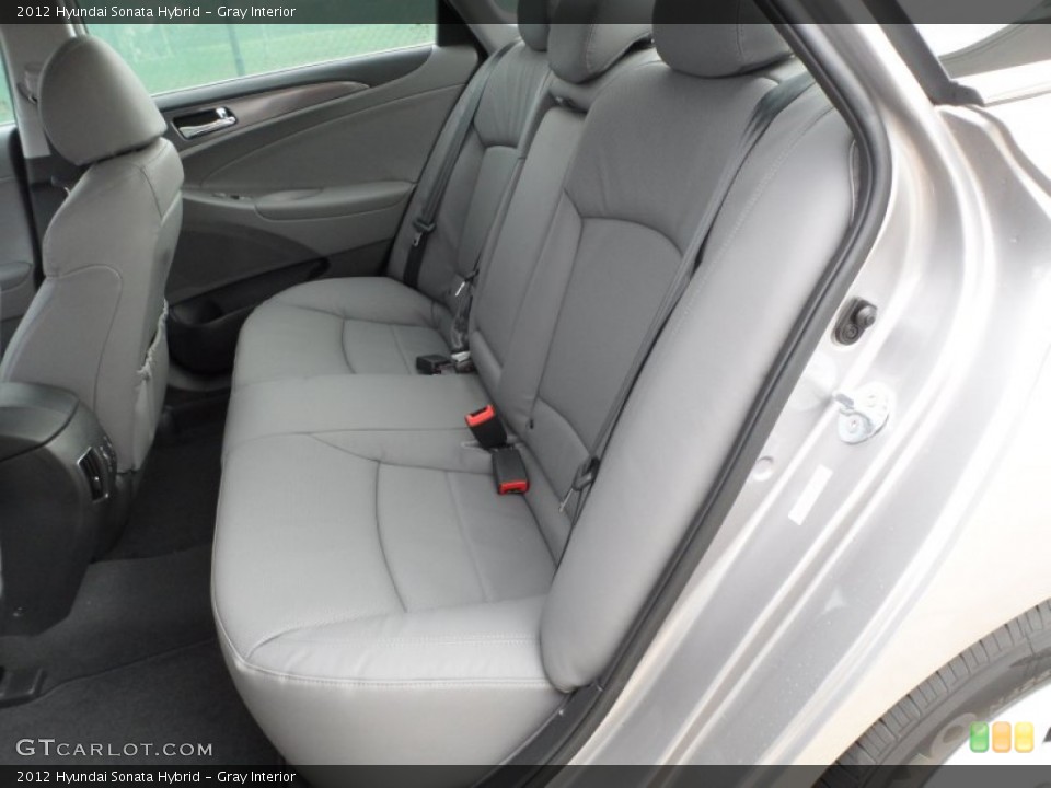 Gray Interior Photo for the 2012 Hyundai Sonata Hybrid #60751521