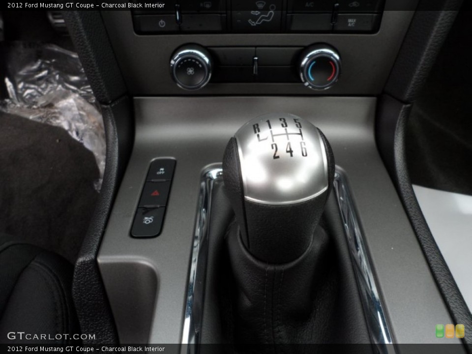 Charcoal Black Interior Transmission for the 2012 Ford Mustang GT Coupe #60751653