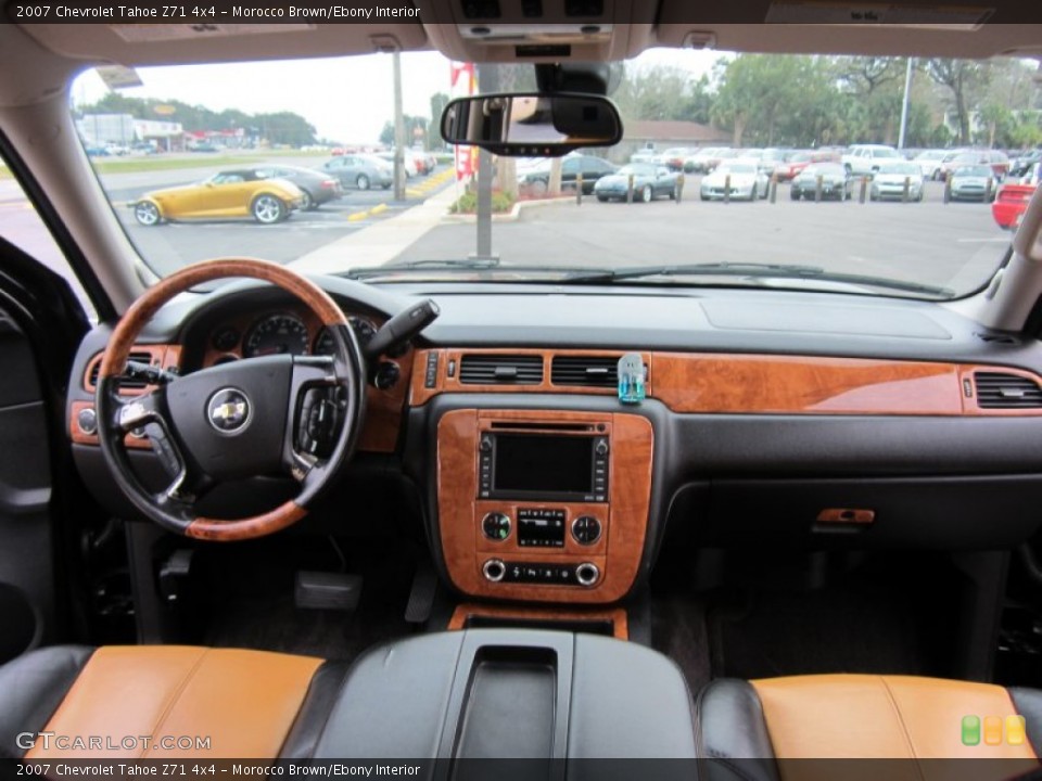 Morocco Brown/Ebony Interior Dashboard for the 2007 Chevrolet Tahoe Z71 4x4 #60753902