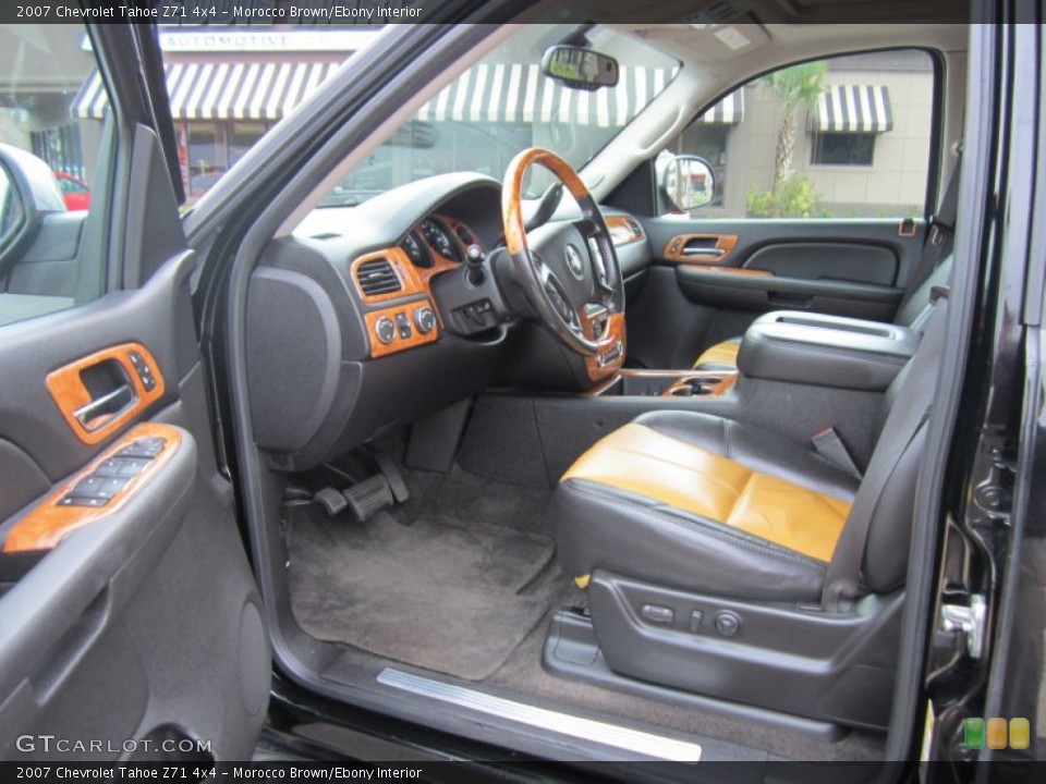 Morocco Brown/Ebony Interior Photo for the 2007 Chevrolet Tahoe Z71 4x4 #60753913