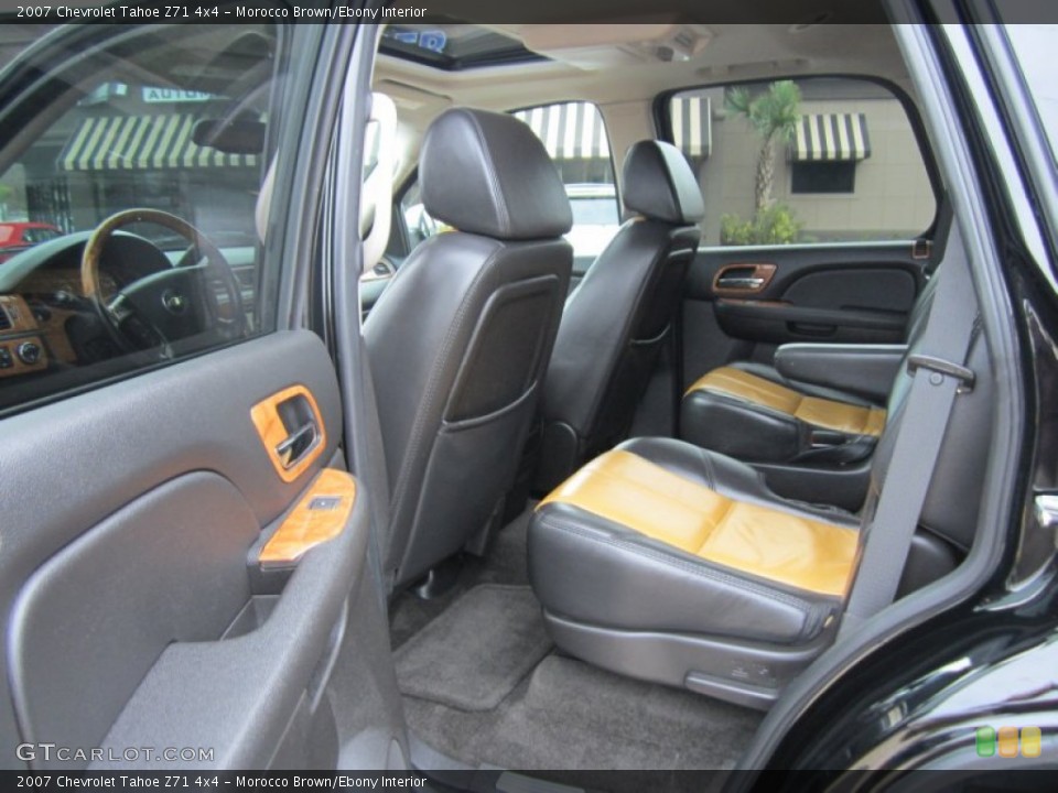 Morocco Brown/Ebony Interior Photo for the 2007 Chevrolet Tahoe Z71 4x4 #60753924