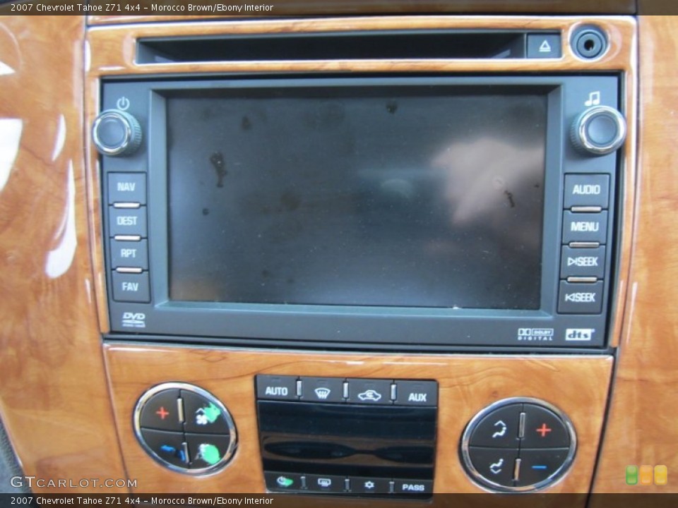 Morocco Brown/Ebony Interior Navigation for the 2007 Chevrolet Tahoe Z71 4x4 #60754031