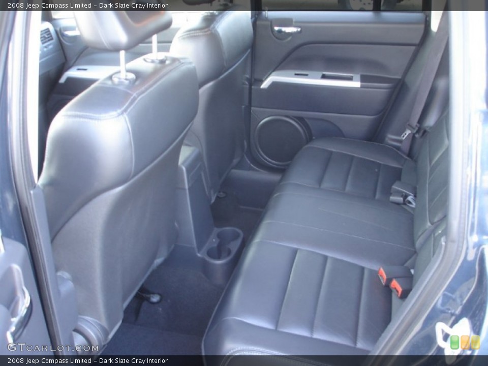 Dark Slate Gray Interior Photo for the 2008 Jeep Compass Limited #60754118