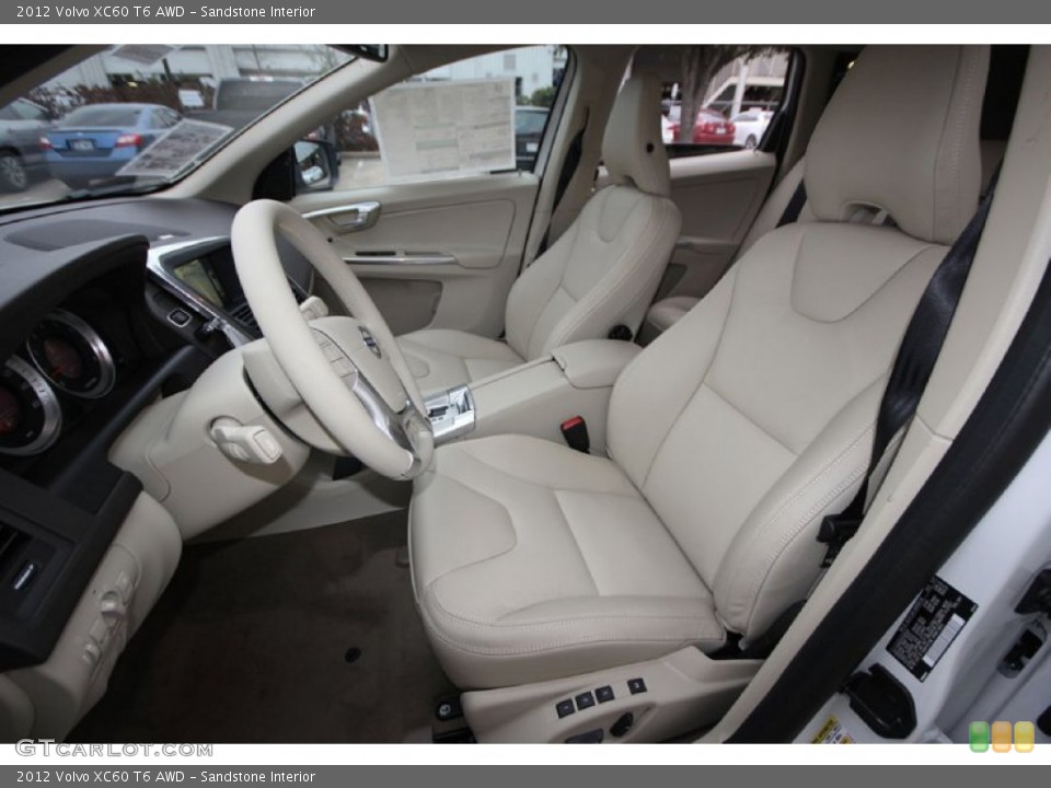 Sandstone Interior Photo for the 2012 Volvo XC60 T6 AWD #60755579