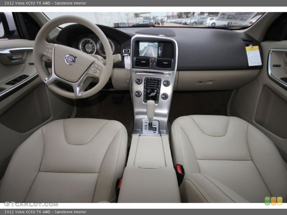 Sandstone Interior Dashboard for the 2012 Volvo XC60 T6 AWD #60755714