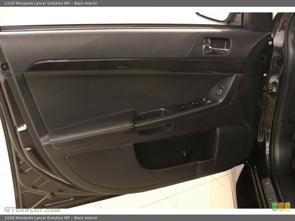 Black Interior Door Panel for the 2008 Mitsubishi Lancer Evolution MR #60757067